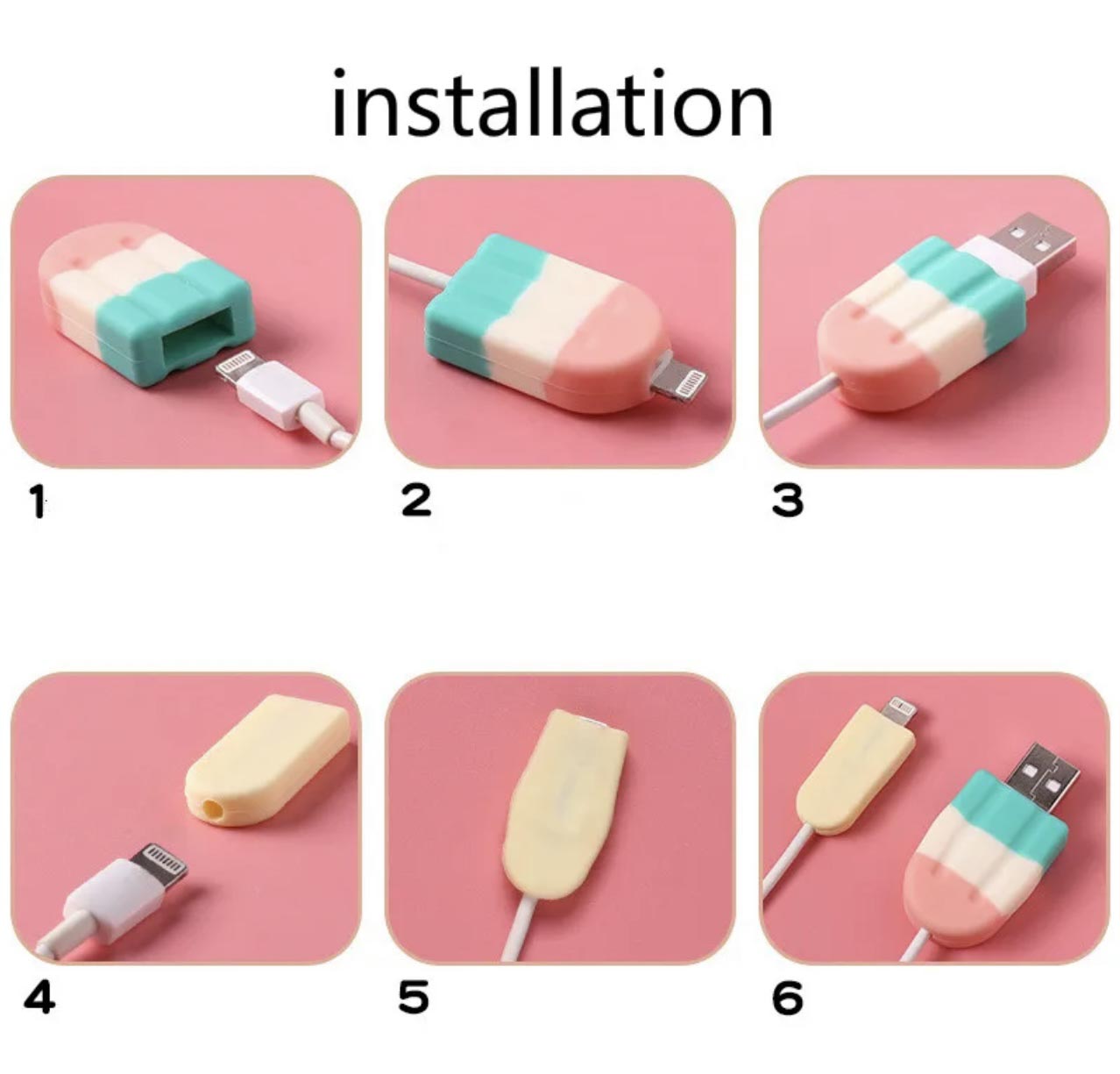 ICE-CREAM CABLE PROTECTOR - grip