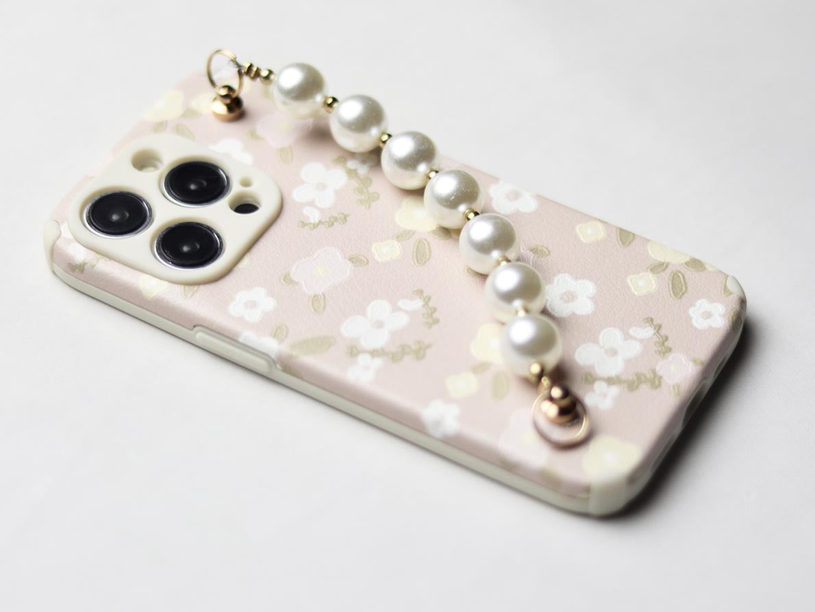 Pearl Chain Phone Case - grip