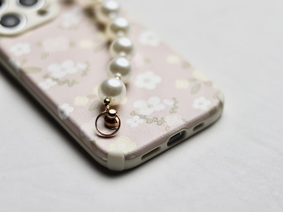 Pearl Chain Phone Case - grip