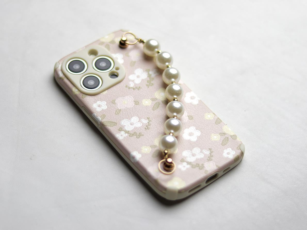 Pearl Chain Phone Case - grip