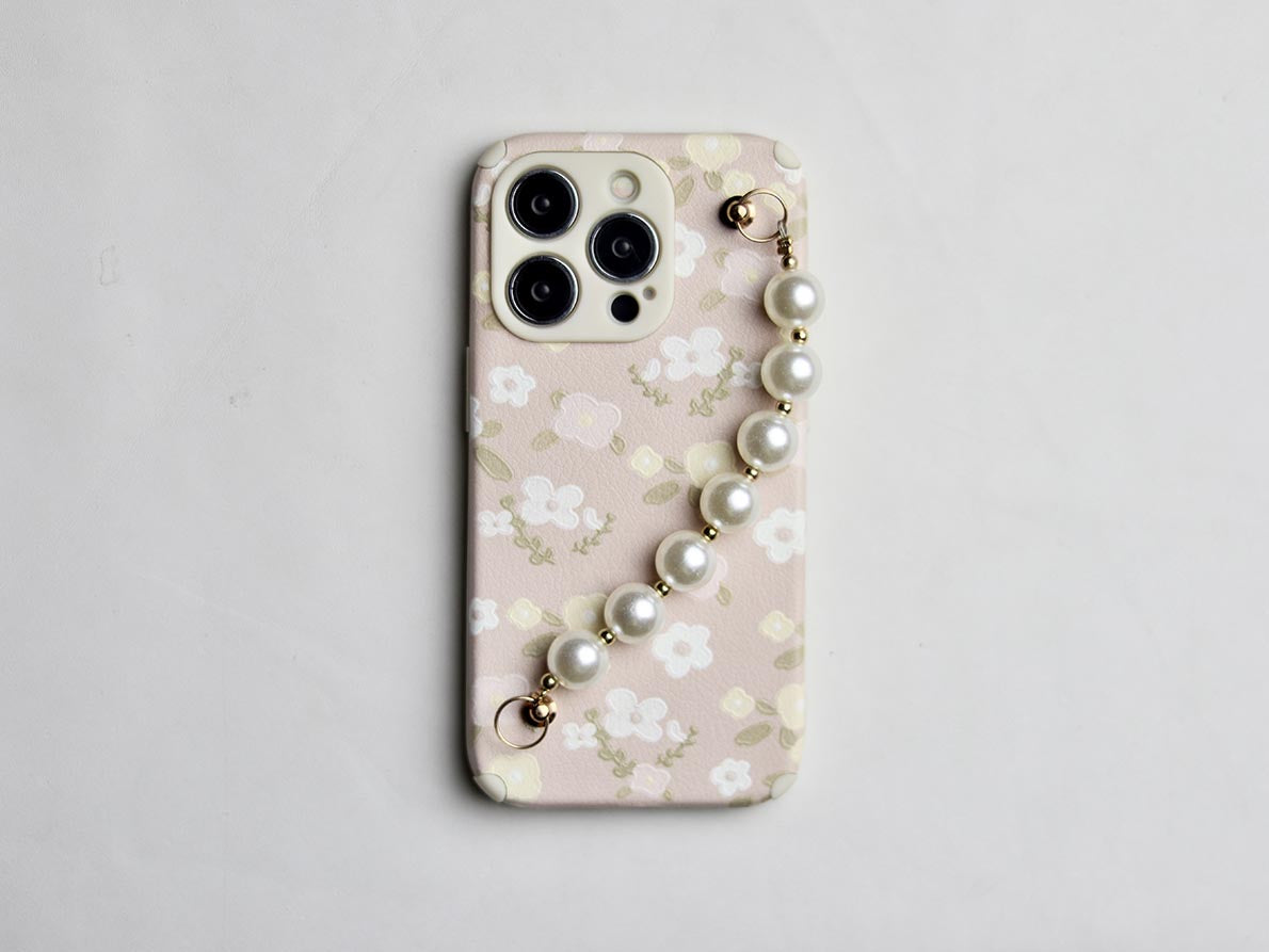 Pearl Chain Phone Case - grip