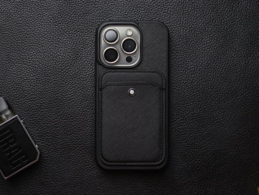 Advanced Minimalist Card Holder Phone Case - grip