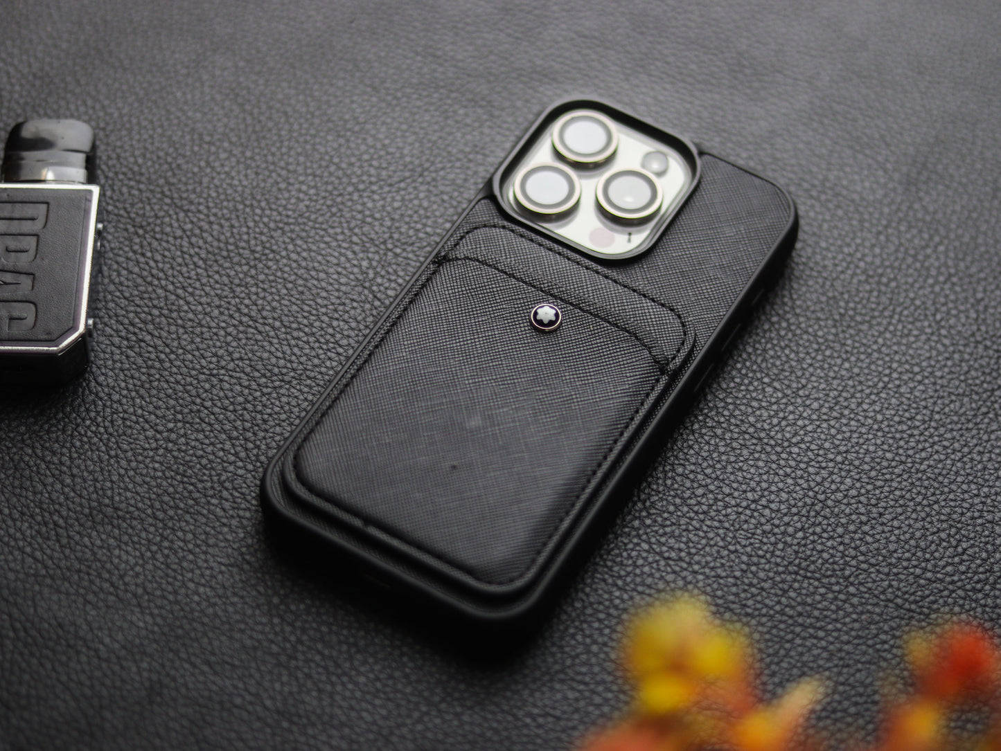 Advanced Minimalist Card Holder Phone Case - grip