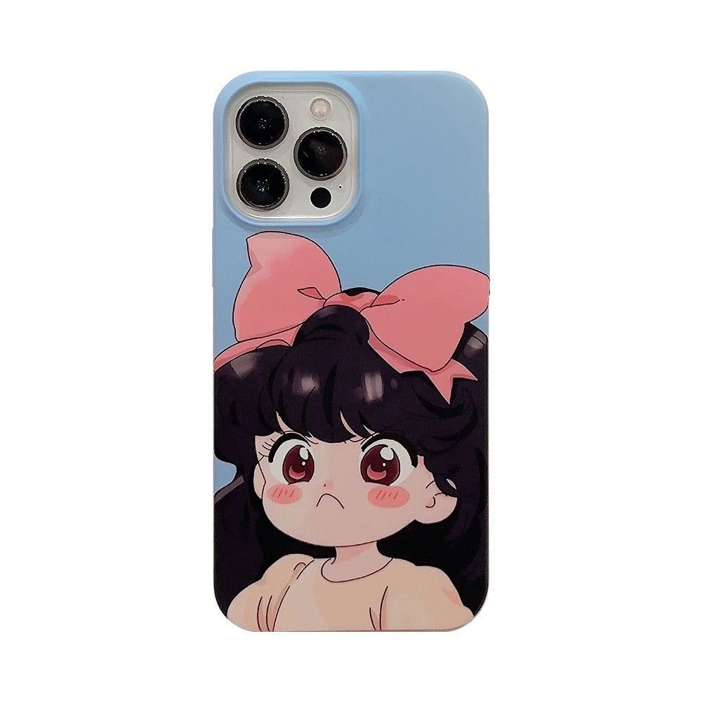 Angry Girl Phone Case- Grip