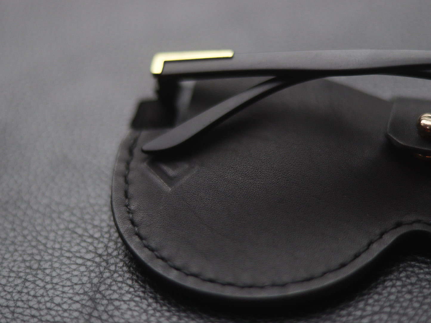 MINIMAL SUNGLASSES CASE  EBONY BLACK 01