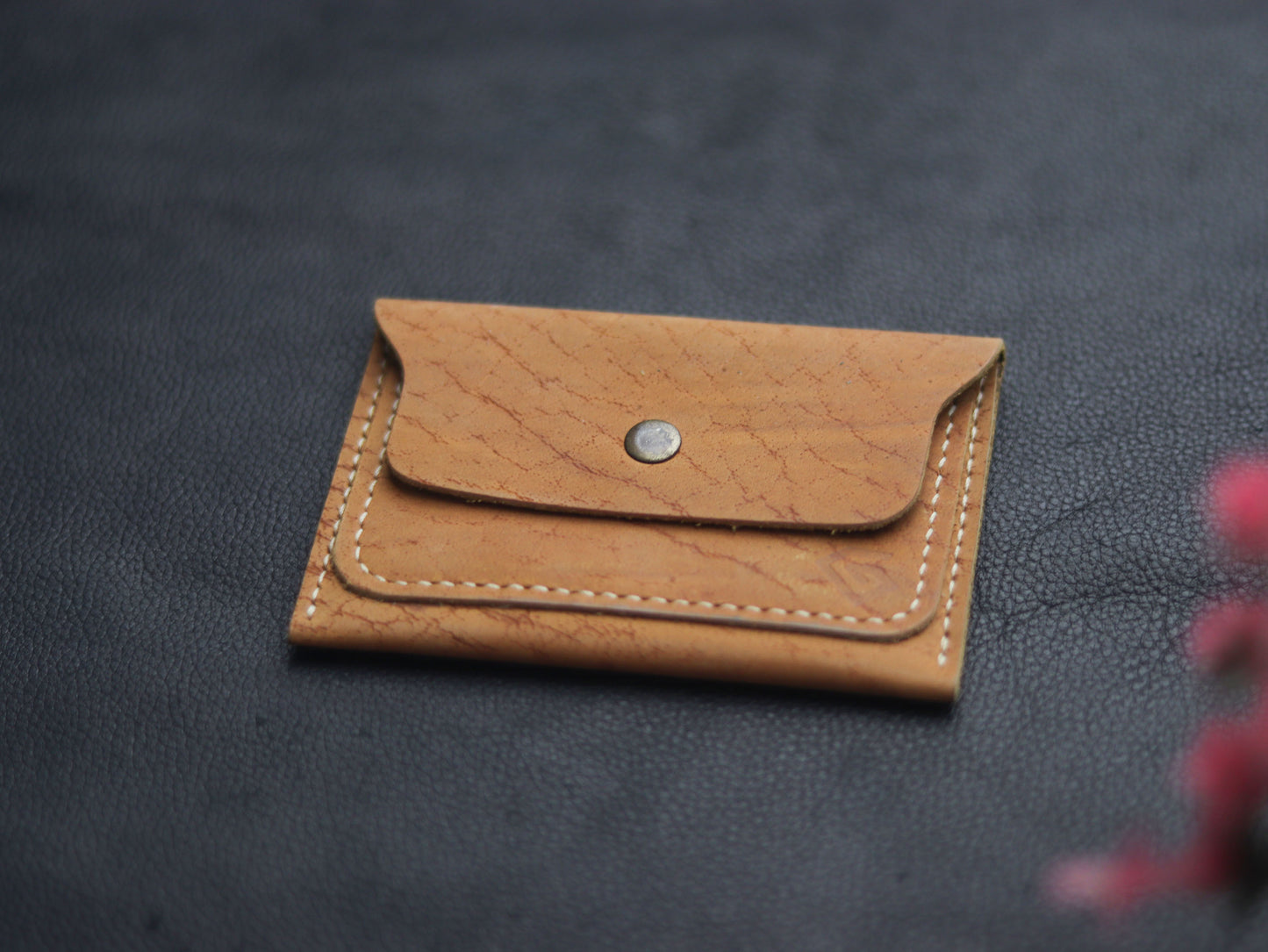 Men's Leather Wallet  Camel Rust