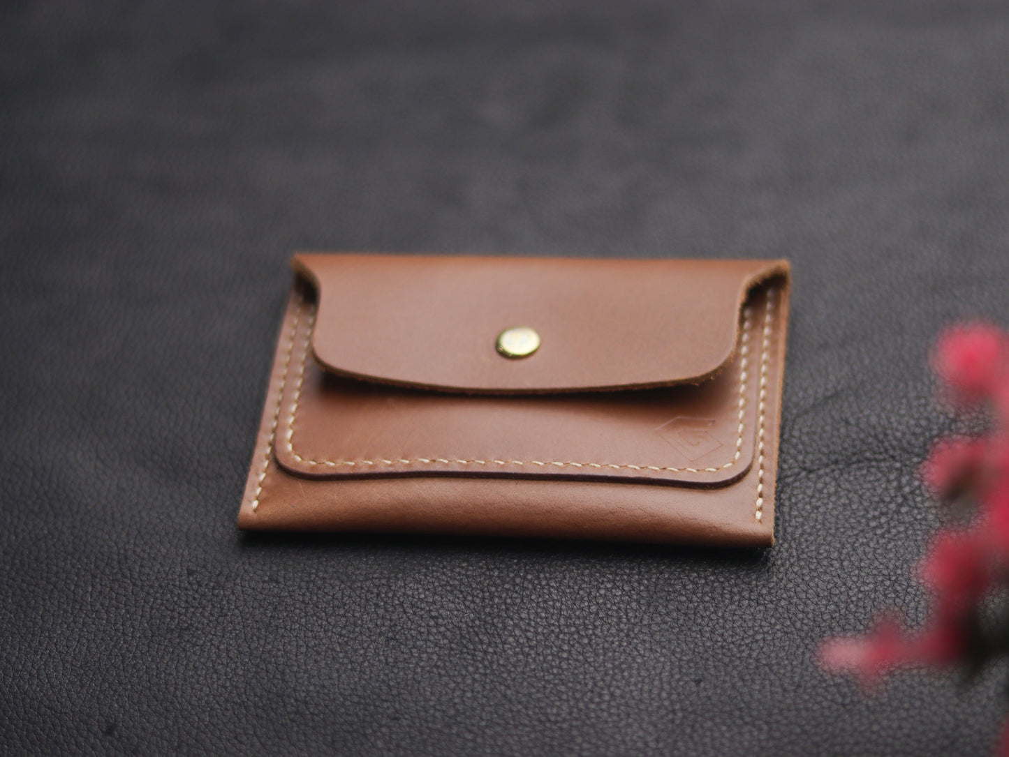 Men's Leather Wallet  Coffee Brown