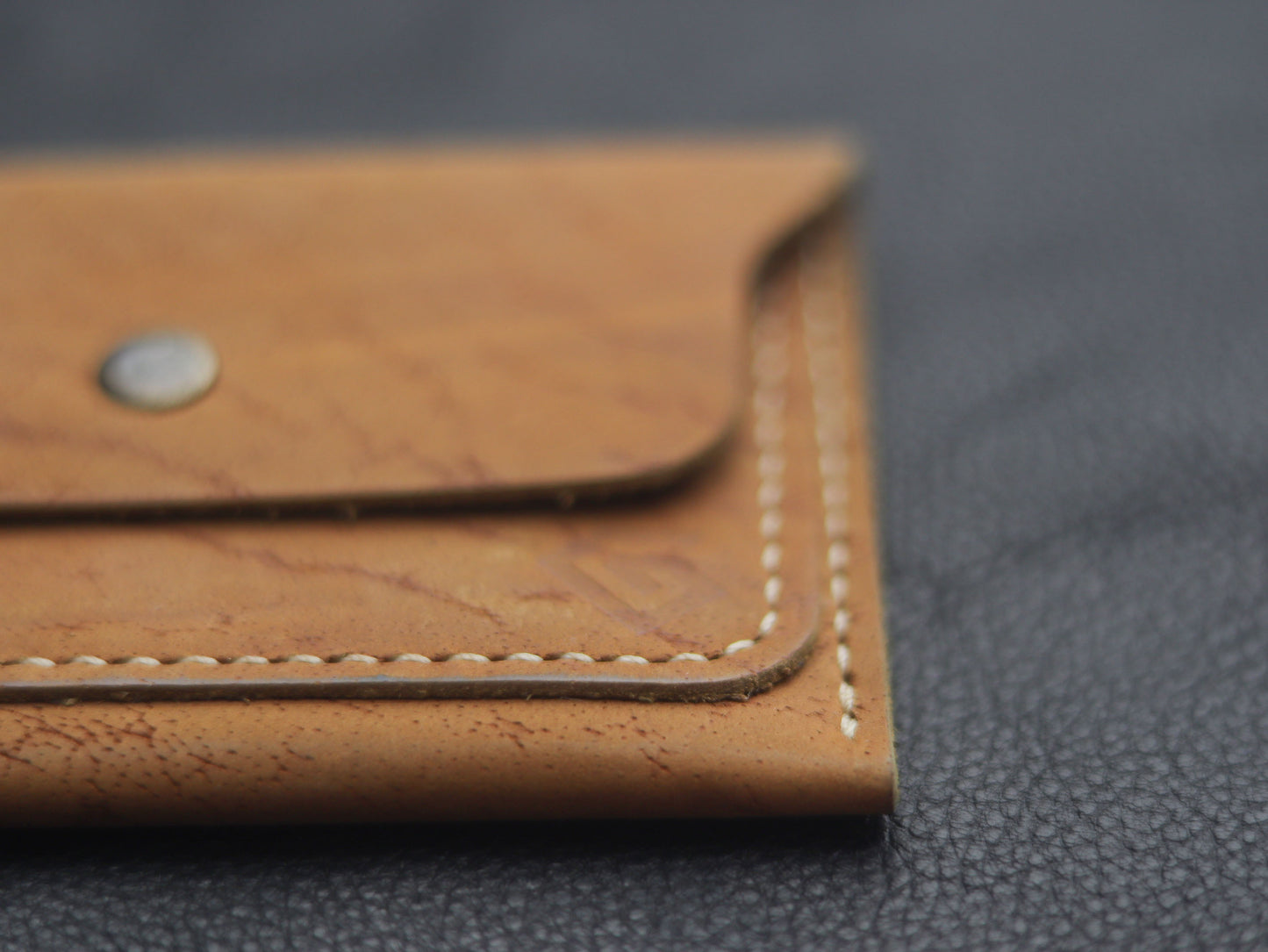 Men's Leather Wallet  Camel Rust