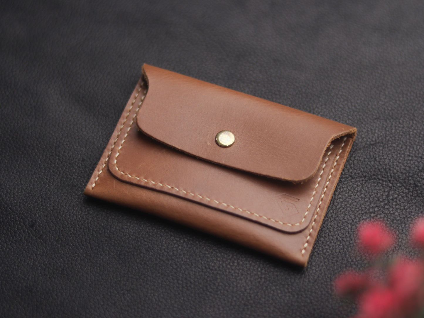 Men's Leather Wallet  Coffee Brown