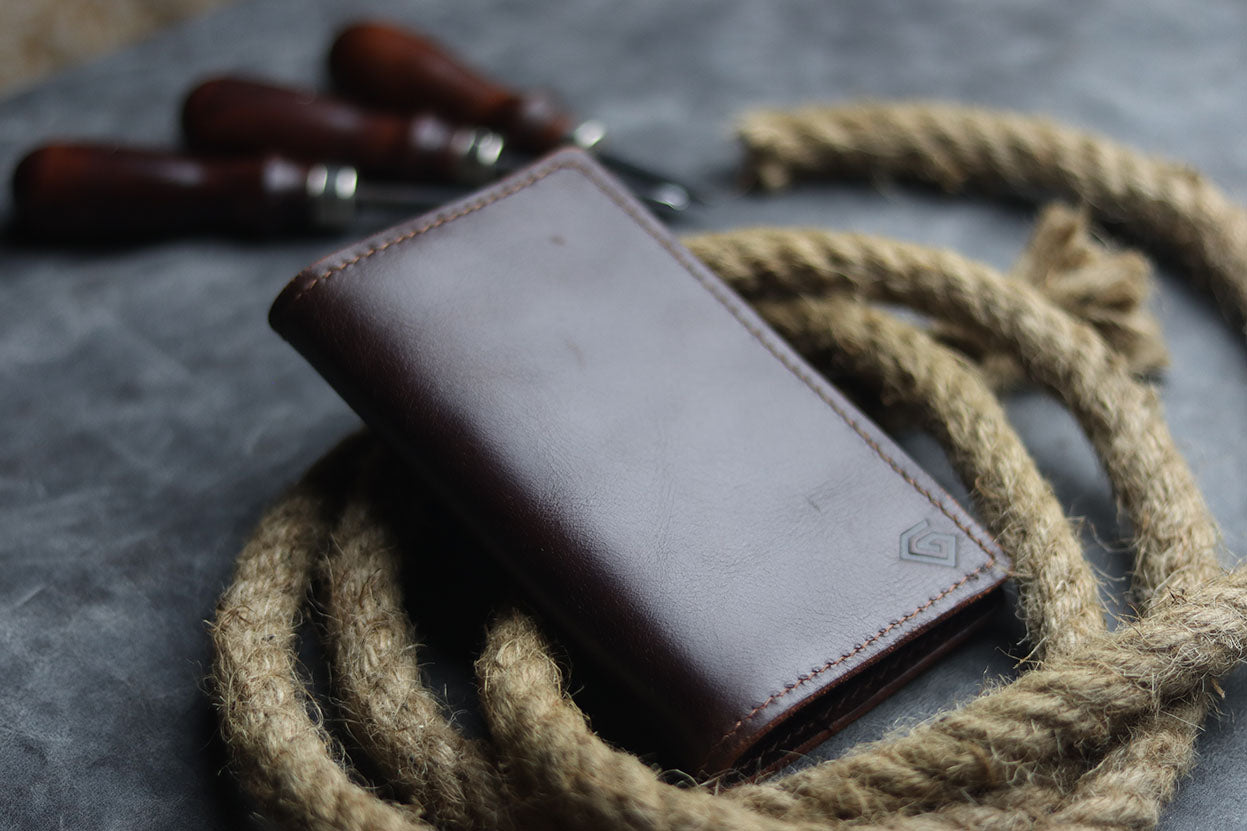 Passport Case-WALNUT HUSK - grip