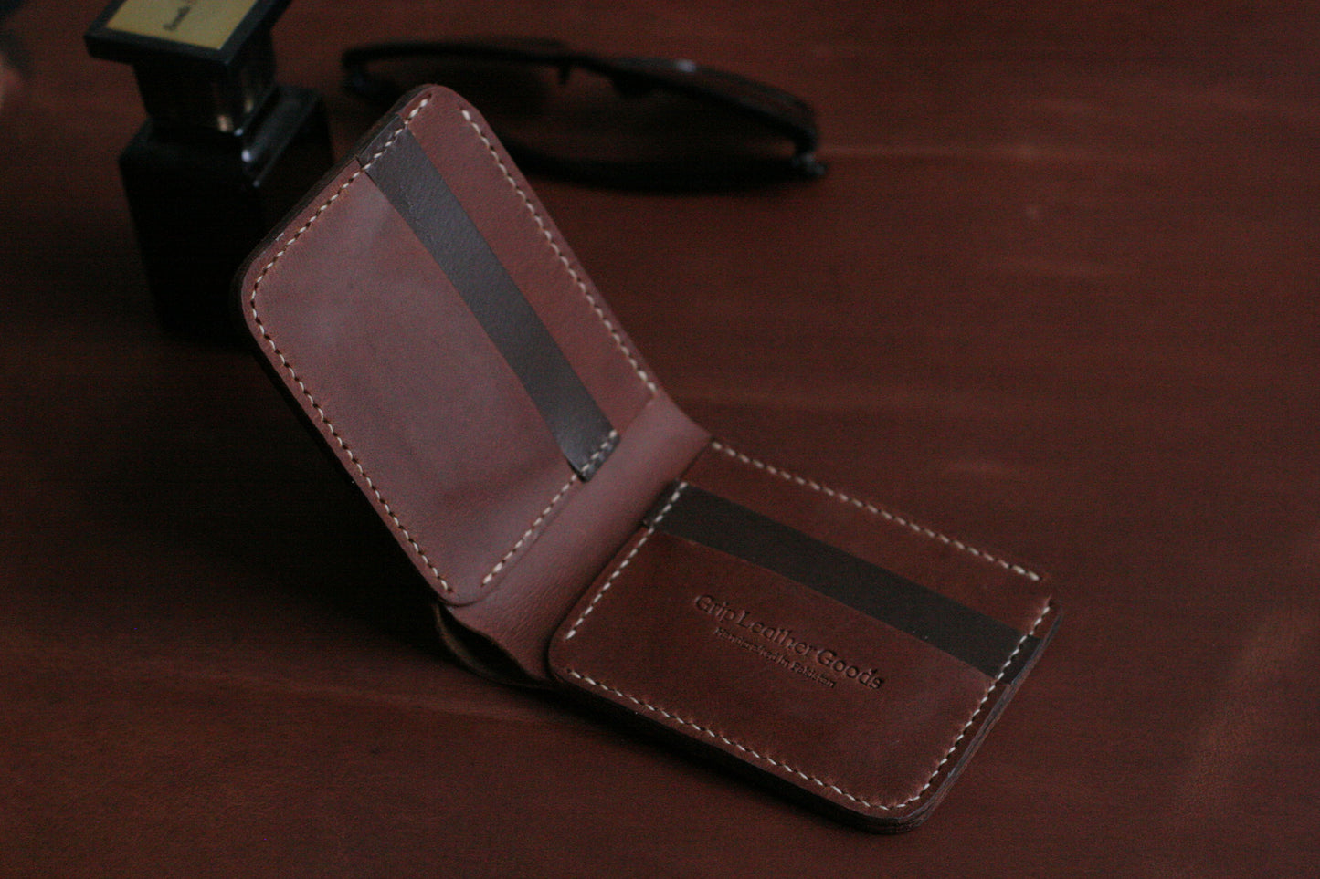 GROOM 2.0 LEATHER WALLET TAWNY  BROWN