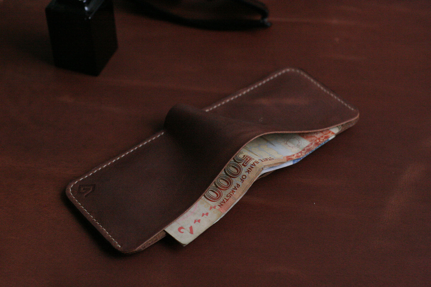 GROOM 2.0 LEATHER WALLET TAWNY  BROWN