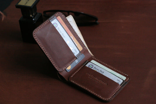 GROOM 2.0 LEATHER WALLET TAWNY  BROWN