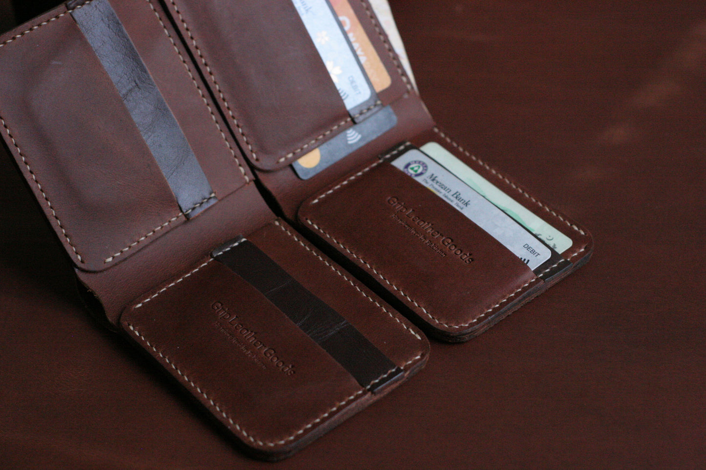 GROOM 2.0 LEATHER WALLET TAWNY  BROWN