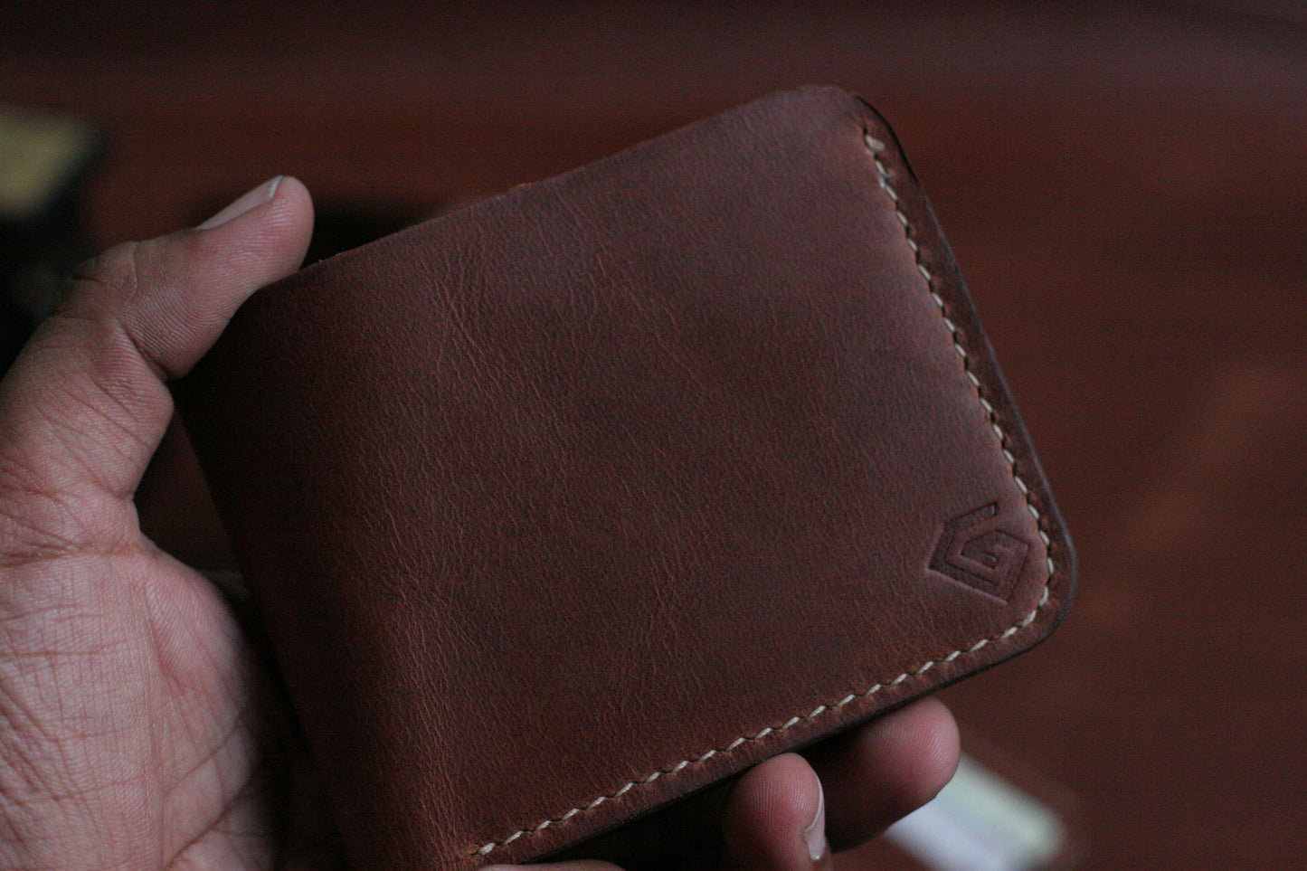 GROOM 2.0 LEATHER WALLET TAWNY  BROWN