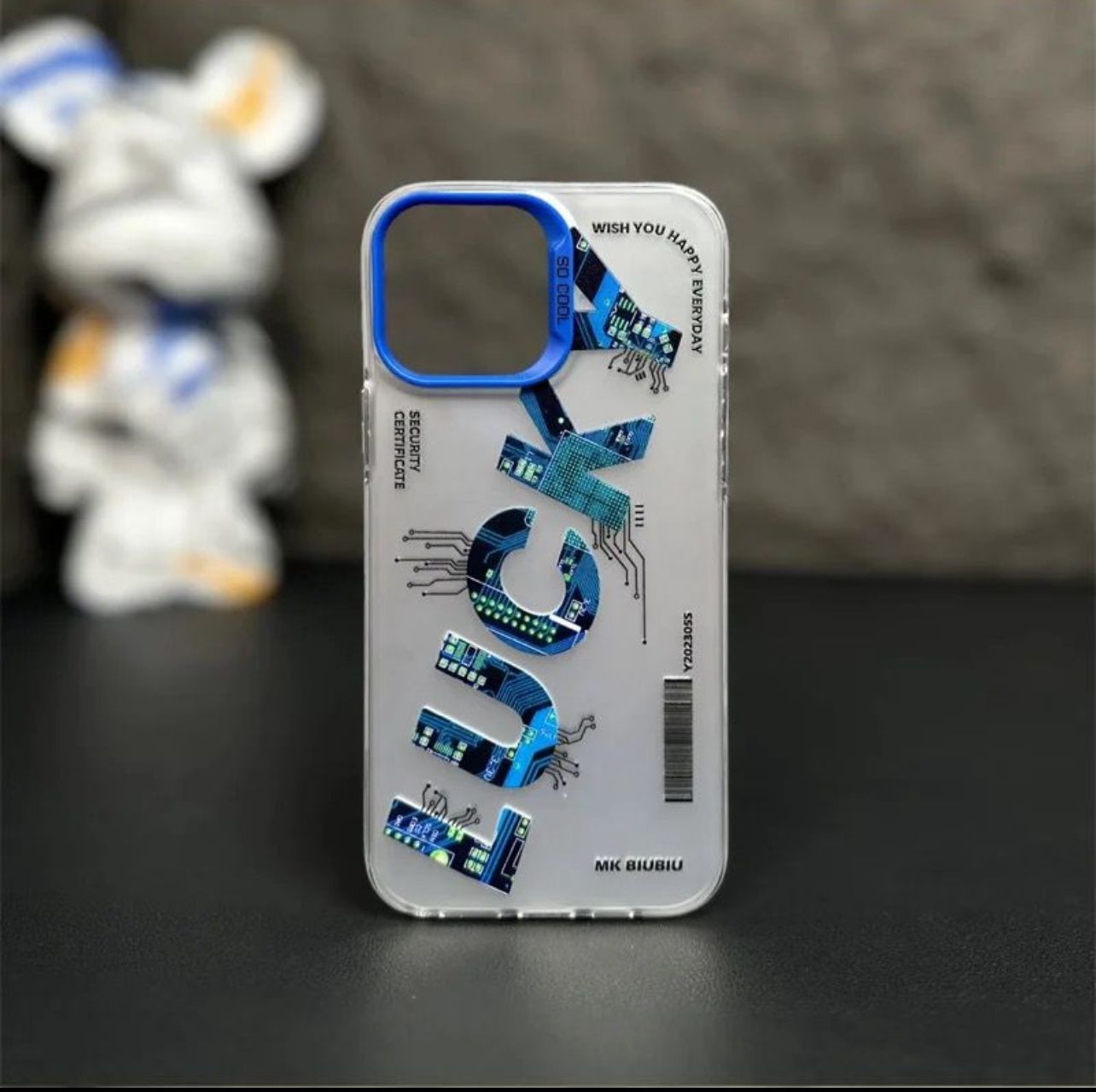 Advance Sense English Letters High Quality Phone Case - grip