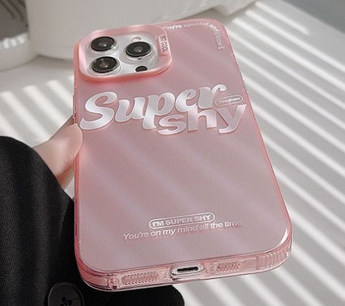 Minimalist Stylish Pink Phone Case - grip