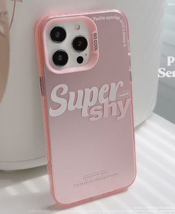 Minimalist Stylish Pink Phone Case - grip